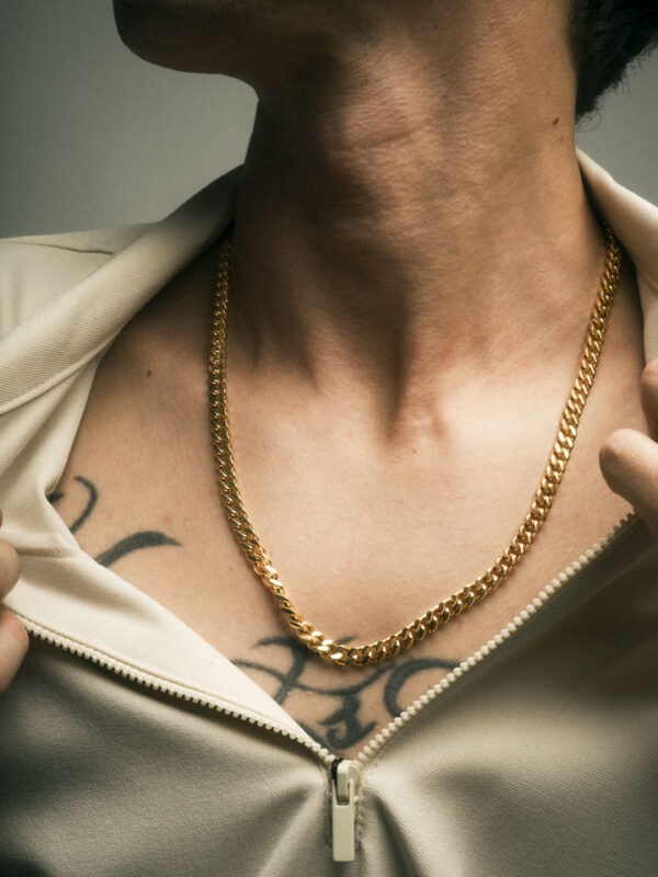 Genten - Cadena cubana dorada